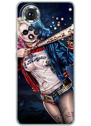 Чохол силіконовий з картинкою на huawei honor 50 (харли квинн, harley quinn)