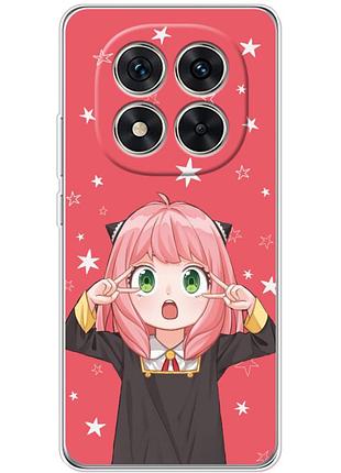 Чохол силіконовий з картинкою на xiaomi redmi note 14 pro 4g (аніме, anime)