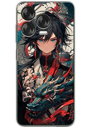 Чехол силиконовый с картинкой на zte blade v70 vita (аниме, anime)