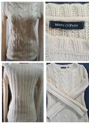 Великолепный джемпер "marc o* polo"  натур.шерсть 36-38