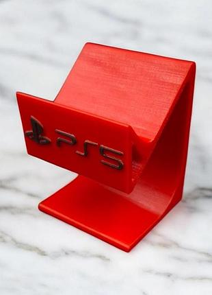 Держатель контроллера дуалсенс playstation 5 красный