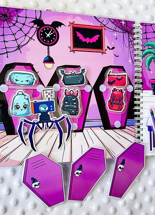 Альбом на липучках monster high 7