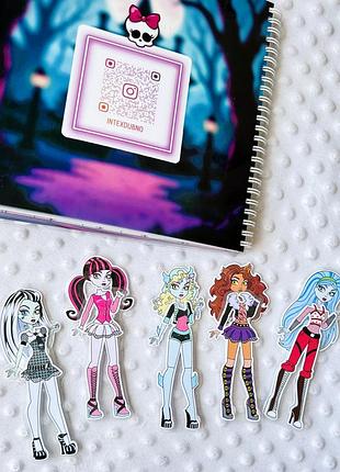 Альбом на липучках monster high 8