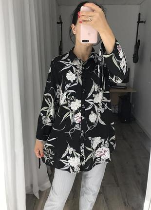 Квіткова рубашка блузка 🌻