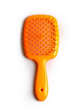 Janeke superbrush щётка для волос оранжевая