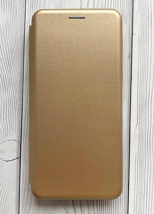 Чехол-книжка для xiaomi redmi note 14 4g золотой