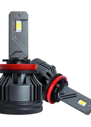 Led автолампа h11 stellar m65 pro 65w 6000k 12-30v canbus emc (комплект 2 шт.)