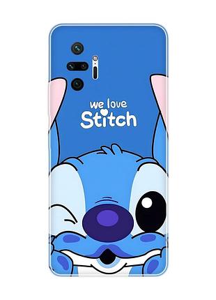 Чохол на xiaomi redmi note 10 pro/10 pro max стіч (принт 410)