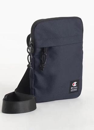 Тонка сумка через плече champion small shoulder bag. чоловічий месенджер чемпіон. тканева барсетка champion