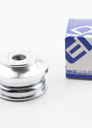 Рульова колонка 1-1/8" (44/28,6x44/30) безрізьбової вилки, напівінтегровані, висока, сіра kl-b431