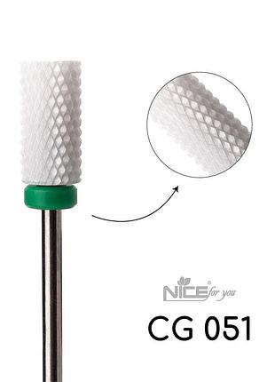 Фреза керамическая nice for you цилиндр cg051 зеленый