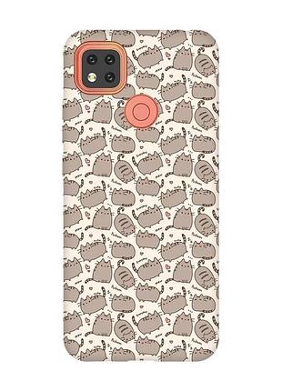 Чехол для xiaomi redmi 9c/10a пушин котики (принт 411)