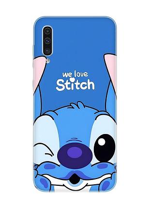 Чехол на samsung galaxy a50 (2019) a505/a30s стич (принт 410)