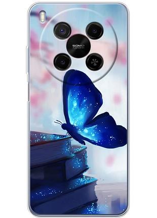 Чохол силіконовий з картинкою на zte nubia v70 max (метелик)