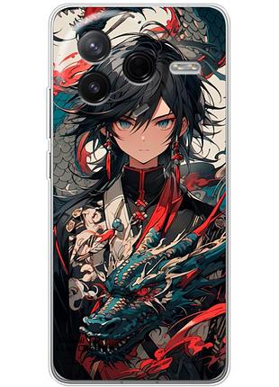 Чохол силіконовий з картинкою на xiaomi poco f7 pro (аніме, anime)