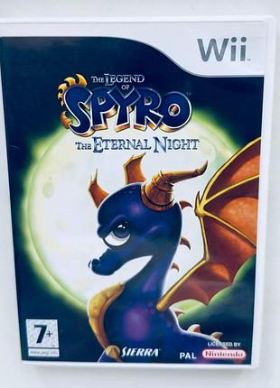 The legend of spyro the eternal night, б/у, английская версия - диск nintendo wii