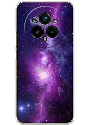 Чехол силиконовый с картинкой на realme 14 pro 5g (космос)