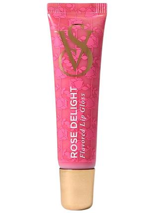 Блеск для губ victoria’s secret rose delight flavored lip gloss