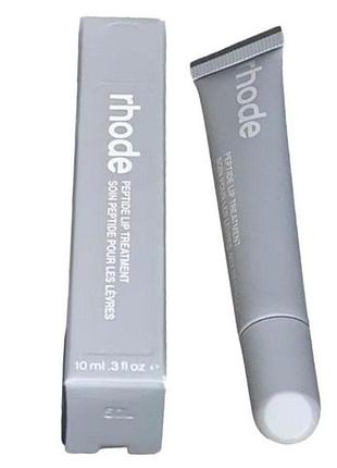 Rhode peptide lip treatment unscented без запаха 10мл