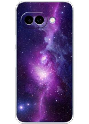 Чохол силіконовий з картинкою на google pixel 9a (космос)