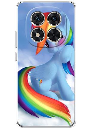 Чехол силиконовый с картинкой на xiaomi redmi note 14 pro 4g (литл пони, my little pony)