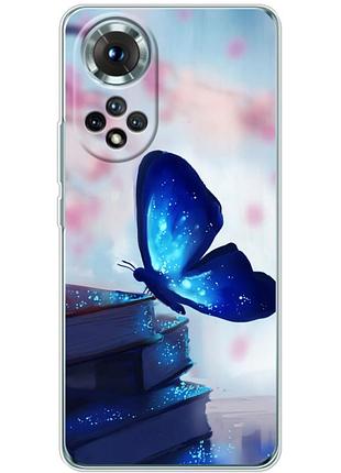 Чохол силіконовий з картинкою на huawei honor 50 (метелик)