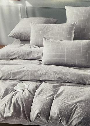 Постельное белье тм кондор, вареный хлопок (washed cotton), арт. 3416 сімейний