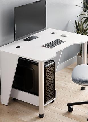 Стол геймерский furnigrade сг-1 белый 73х110х700