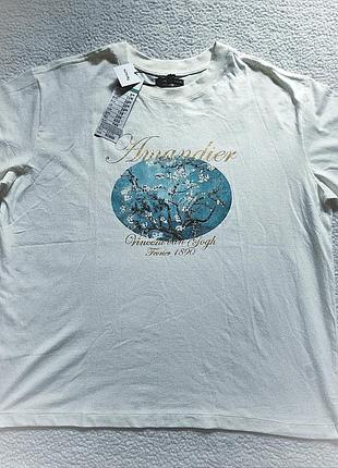 Новая футболка хлопок женская батал р.xl-xxl