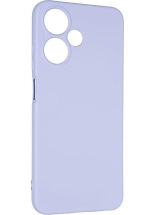 Чехол fiji full soft premium для poco m6 4g / lte противоударный бампер с микрофиброй violet
