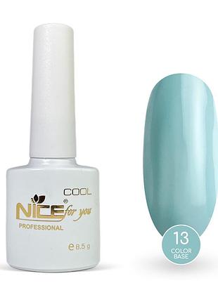 Цветная база nice for you color base №013 мятная 8.5 г