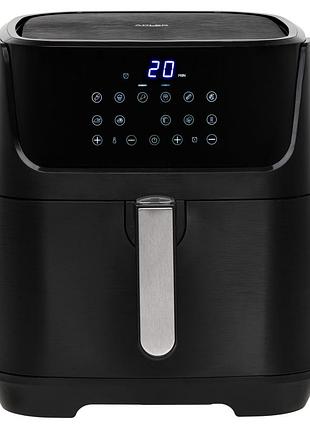 Аэрофритюрница adler ad 6317 5,5 л (12 программ, конвекция, led дисплей)