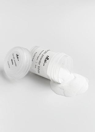 Акрилова пудра nice for you біла 10 г