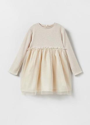 Невероятное платье zara 104 см