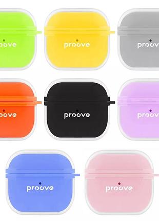 Силиконовый чехол proove air bump для airpods 4