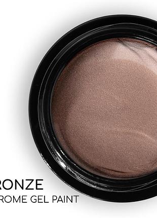 Металізована гель-фарба nice for you chrome bronze 5 г