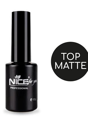 Топ nice for you matte матовый 12 г