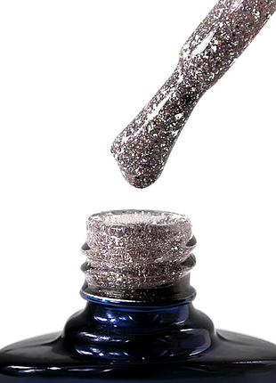Гель-лак nice for you shine №02 светоотражающий розовое золото 8.5 г