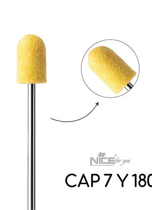 Пісочний ковпачок для педикюру nice for you cap 7 y 180