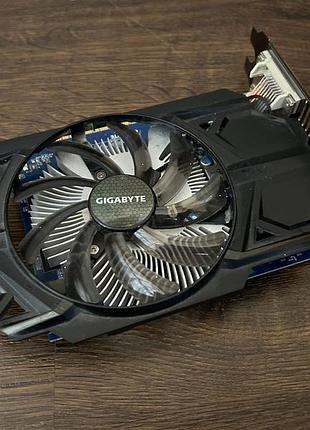 Видеокарта gt 740 2gb gigabyte (gv-n740d5oc-2gi) б/у