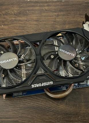 Відеокарта gtx 750ti 2gb gigabyte windforce ddr5 (gv-n75toc-2gi) б/в