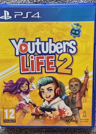 Youtubers life 2, русская версия,б/у, playstation 4,5 (ps4,5) пс4,5