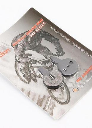 Тормозные колодки disk-brake (kugoo g2 pro, bolids boli-bb8, yinxing), чёрные yl-1057