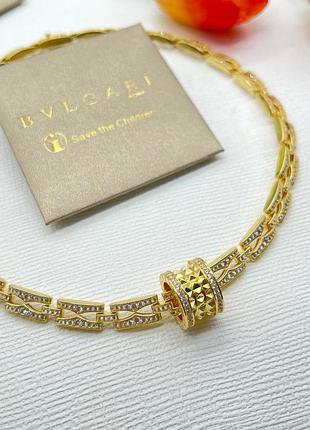Колье bvlgari в люкс качестве воплощение утончённой роскоши .