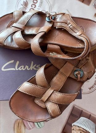 Сандалии clarks раз. 38,5