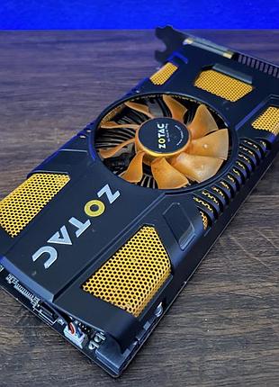 Відеокарта gtx 560 2gb zotac multiview gddr5 б/b
