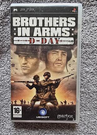 Brothers in arms: d-day ,eng,б/у, psp playstation portable