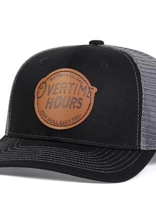 Кепка тракер / бейсболка overtime hours