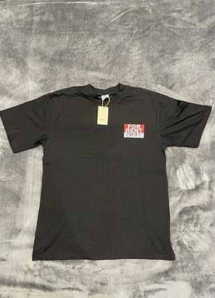 Футболка vetements "for rent" black — стильний oversize