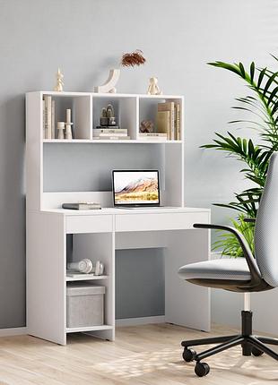 Стол письменный furnigrade кс-17 белый 145х100х50